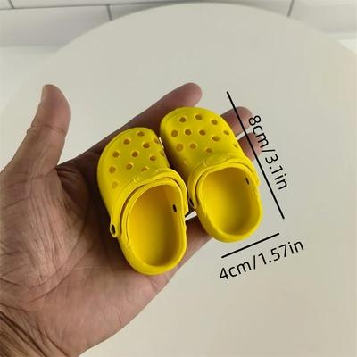 Маленькие подвески для обуви, одежды, сумок, игрушки для питомцев, обувь, мультяшные аксессуары, милая мини-обувь, сделай сам