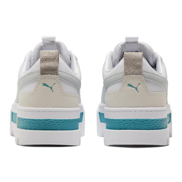 Puma Womens Mayze 'Crystal Galaxy - White' (women's sizes) White Skateboard Shoes 383320 01