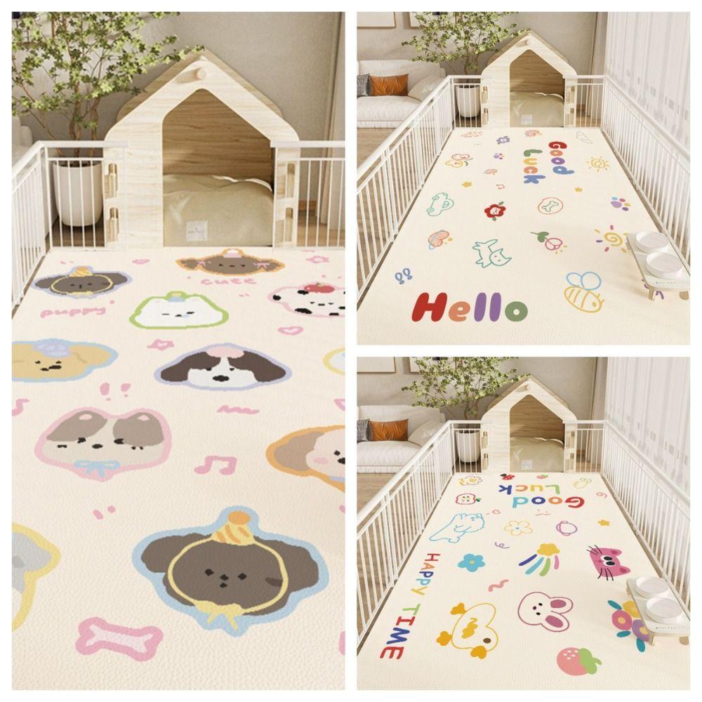 Waterproof Flooring Dog Cat Mat Non Slip Cleaning Mat New Pet Carpet