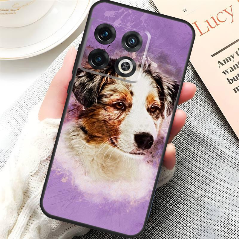 Australian Shepherd Dog Cover For OnePlus 15 13 13R 13T 12 12R 10T 11 10 Pro OnePlus Nord 5 CE 3 4 Lite N20 N30 Case