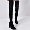 Fashion Size 34-43 2024New Shoes Women Boots Black Over the Knee Boots Sexy Female Autumn Winter Lady Thigh High Boots