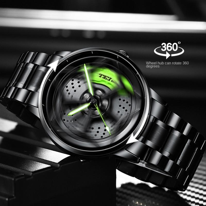SVJ оригинальные часы со ступицей колес, трехмерные полые автомобильные суппорты Tc5, модифицированные водонепроницаемые часы для мужчин