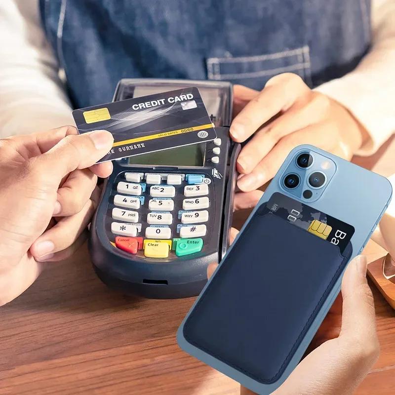 Новый Роскошный Магнитный Кожаный Чехол-кошелек для iPhone 17 16 15 14 13 12 Pro Max Держатель для карт Чехол-сумка для телефона Аксессуары