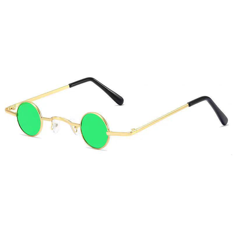 Mini Retro Round Lens Sunglasses - Trendy, Funny, Personality Style