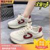 Popular Forrest Gump Shoes Women's 2025 Summer New Thin Breathable Thick-soled Mesh Sneakers Soft-soled Heightening Dad Shoes