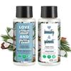 Love Beauty And Planet Coconut Water and Mimosa Flower Sulfate Free Volume Conditioner and Bounty Shampoo, 400ml