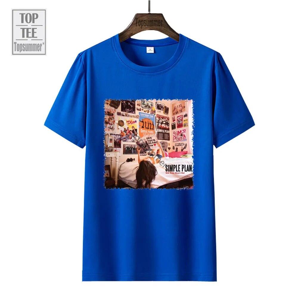 Включите свое сердце! Футболка «Альбом», простой план, футболка для подростков, летние модные футболки большого размера для мальчиков и девочек, футболки с графическим принтом