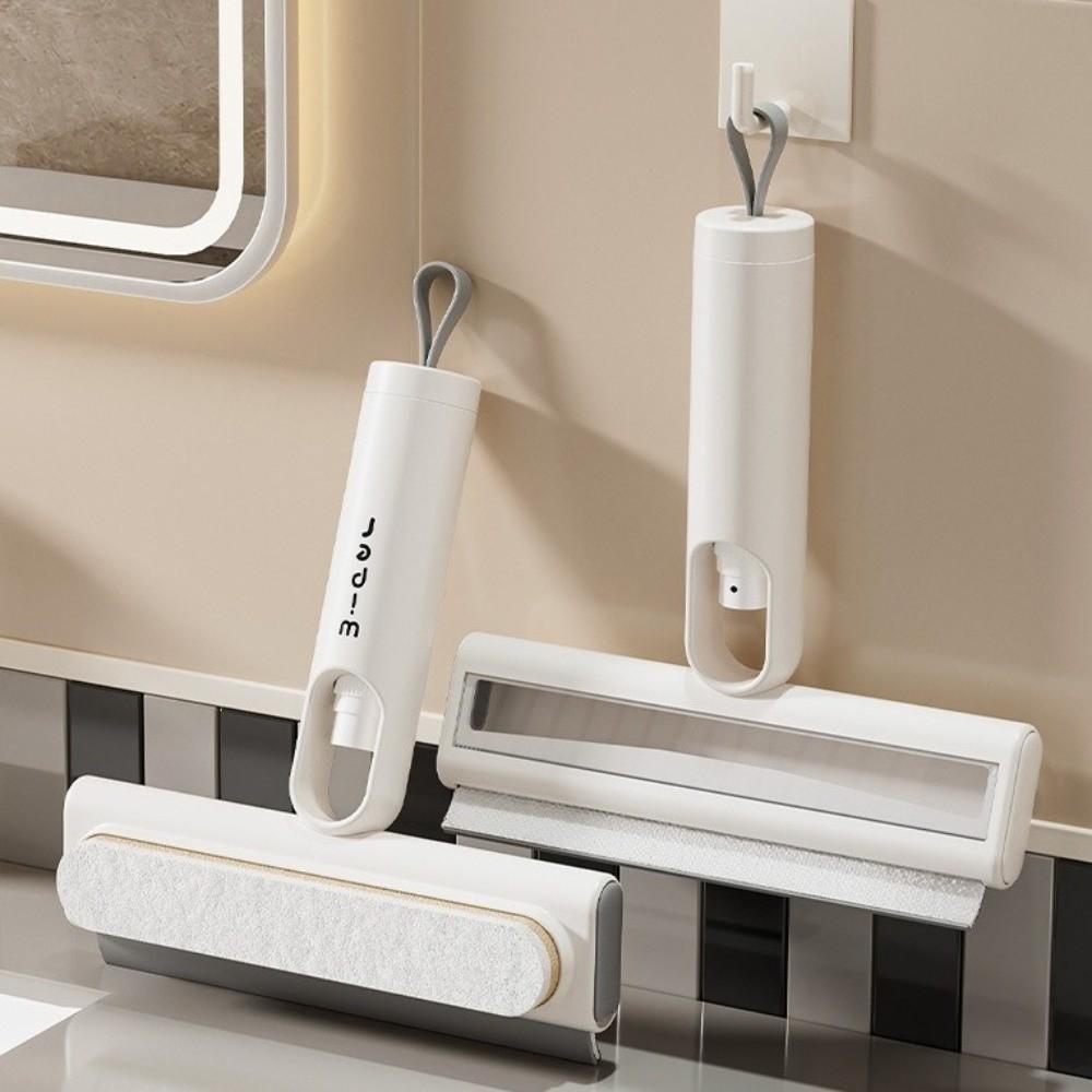 Portable Screen Window Brush Efficient Multi-functional Tool Scraper Bathroom Glass