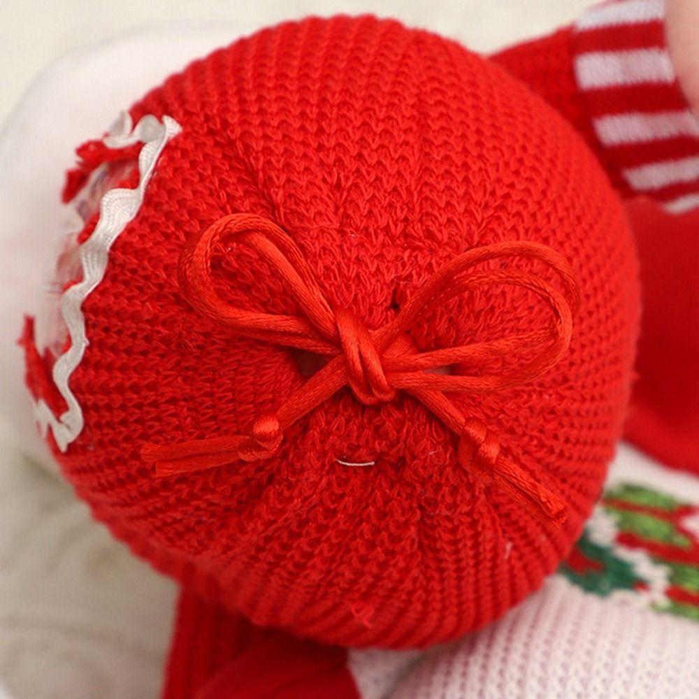 Сумка-тоут для конфет Санта-Клауса, тканевая сумка для конфет, милая рождественская подарочная сумка для дома