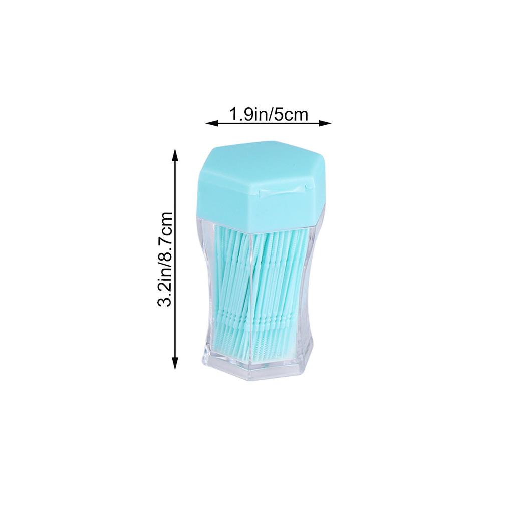600pcs Interdental Brush Double-End Reusable Premium Dental Tool For Tartar Removal Deep Cleaning Between Teeth Oral Care