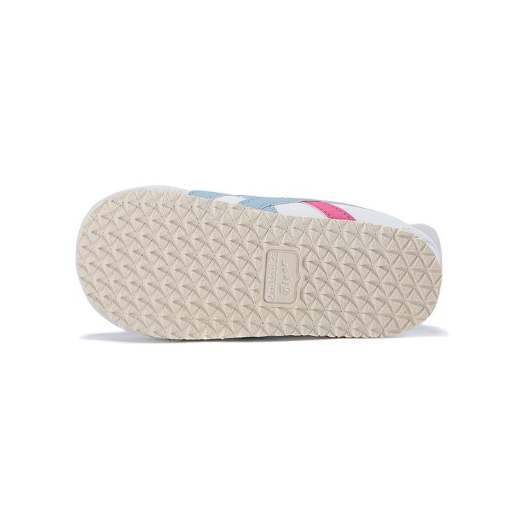 ONITSUKA TIGER Mexico 66 Повседневные Универсальные Нескользящие Амортизирующие Прочные Низкие Кроссовки для Ходьбы Детская Обувь Белый C6B5Y-0144