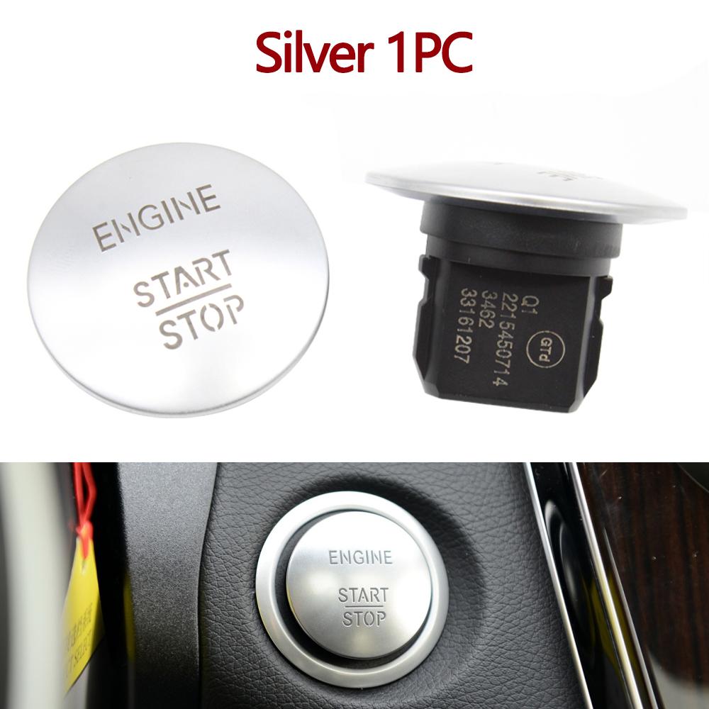 Engine Ignition One-Click Start Stop Button Keyless Push Switch For Mercedes BENZ W204 W164 W205 W212 W213 W221 2215450714