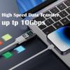 1 PCS 10Gbps USB 3.2 Adapter Digital LED Display USB C Extension  Mobile Phone