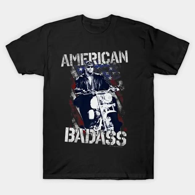 Футболка Undertaker American Badass Biker Унисекс