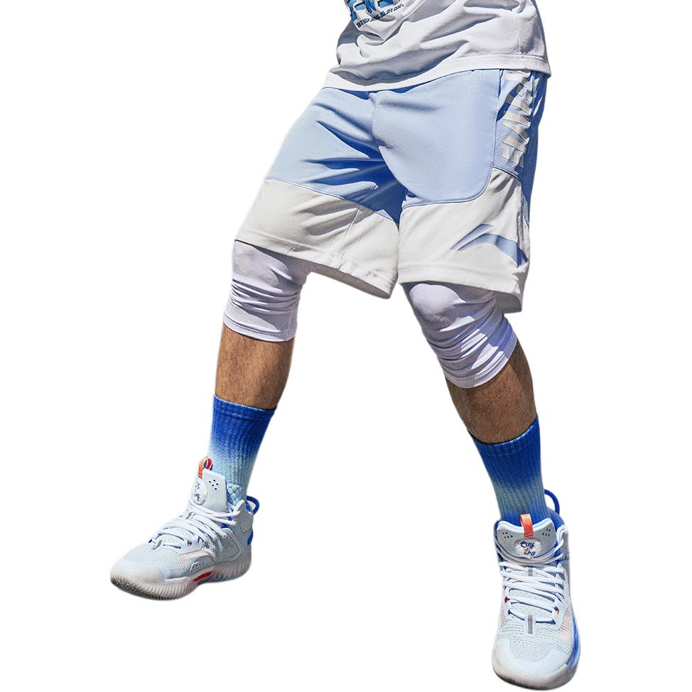 Li Ning Casual Shorts Men's Blue Ivory AAPU207-2