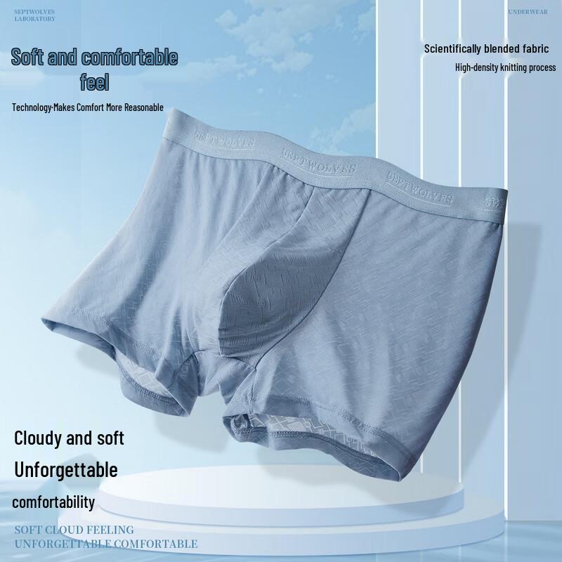 Мужские антибактериальные боксеры-брифы Sevenwolves