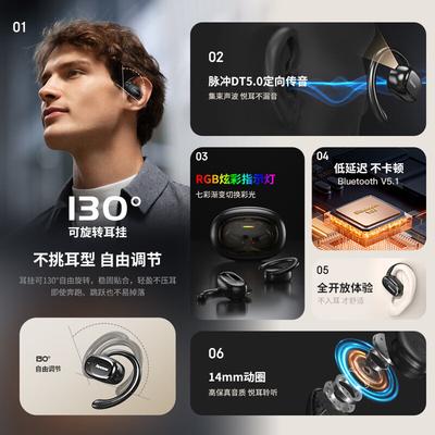 Newmine JM05 OWS Bluetooth-гарнитура с костной проводимостью и открытым дизайном