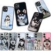 Cover Lovely Husky Dog Funny for Motorola Moto G04 G13 G14 G22 G23 G20 G32 G34 G35 G64 G82 G84 G53 G60 G72 E14 E15 E13 Case