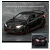 1:32 масштаба 2017 Honda Civic Type-R, литая под давлением модель автомобиля, игрушечный автомобиль с открытыми дверями, свет и звук для детей, мальчиков, девочек, взрослых и мужчин, коллекция
