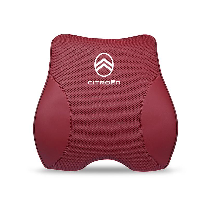 ALC1 High-end Leather Car Headrest Waist Pillow Interior Accessories For Citroen C1 DS3 C2 C3 Vts C4 Saxo C4L C5 C6 C8 Xsara C3-XR