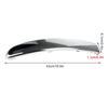 For Fiat 500 2007 2008 2009 2010 2011 2012-2015 Chrome Silver Front Bumper Upper Grill Moulding Lower Trim 735455056 735455057
