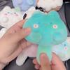 Мультяшный кот с длинным хвостом, плюшевый брелок-подвеска, мягкий набитый кот, брелок для ключей, подвеска для рюкзака