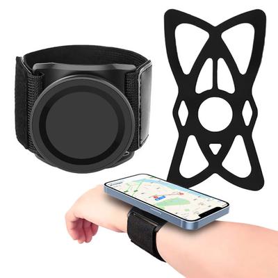 Магнитный держатель для телефона для бега, ремешок на запястье, универсальный ремешок на руку для чашки, легко устанавливается, вращается на 360 градусов, держатель для телефона для бутылки с водой для упражнений