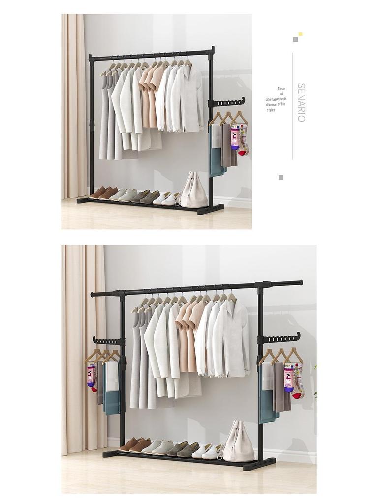 Компактная бытовая напольная сушилка для белья - Фиксированная высота