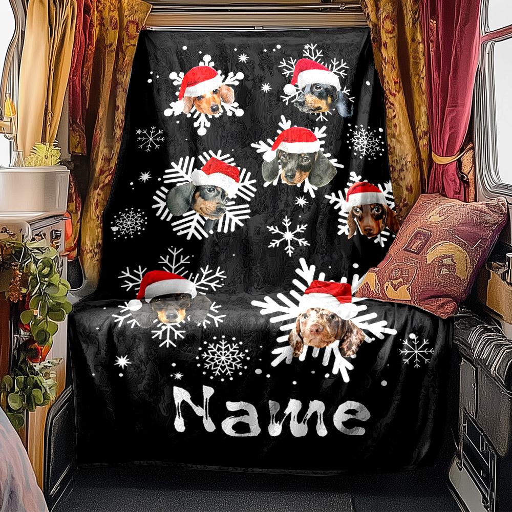 Festive Christmas Wrapping Paper Design With Gingerbread And Ornaments Blanket Allseason Blanket Christmas Home Decorgift Sofa Bed Travel Camping