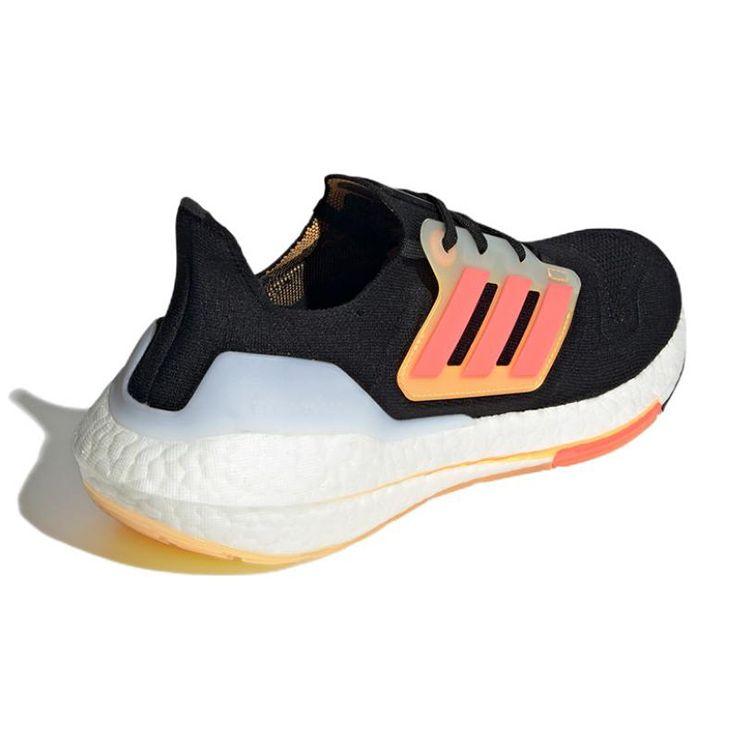 adidas Кроссовки унисекс UltraBoost 22 Black Flash Orange Turbo GX5464