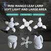 Folding Light Bulb Household Super Bright Energy Saving Foldable Garage Chandelier Five Leaf Light Bulb Adjustable Ceiling Light