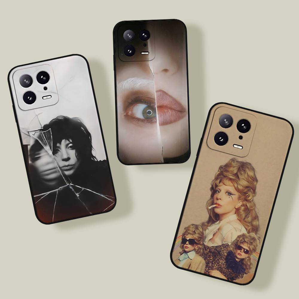 Чехол для телефона singer A-Lady Gaga-S для Xiaomi 11 12 Redmi Note 11 5G 8T 9A 9 10T Note8Pro Note9 12SUltra Черный Чехол
