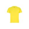 STONE ISLAND Мужская футболка с принтом, свободный крой, круглый вырез, короткий рукав, топ Желтый 74152NS83-V0051