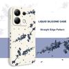 Чехол для телефона 'Цветущие ирисы' для Xiaomi Redmi Note 14 13 12 12S 11 11S 10 10S 9 9S Pro Plus 4G 5G Жидкий силиконовый чехол