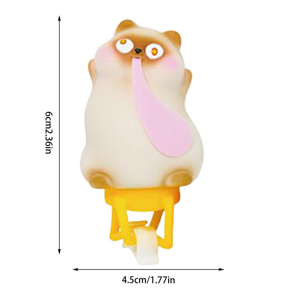 Украшение для велосипеда Мультяшное животное Водонепроницаемое украшение на руль электросамоката Спортивный аксессуар для езды на велосипеде, для улицы