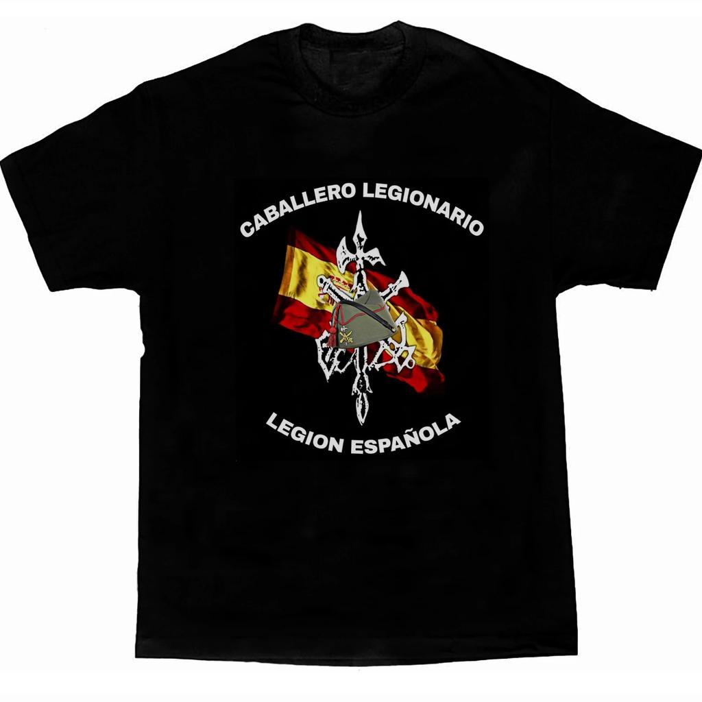 Футболка Legionario Legion Española Новая Повседневная С Коротким Рукавом 100% Хлопок С Круглым Вырезом Мужская Футболка Размер S3XL
