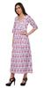 Moomaya A-LineA  KurtisA  For Women Printed LongA  KurtiA  Dress Indian Top For