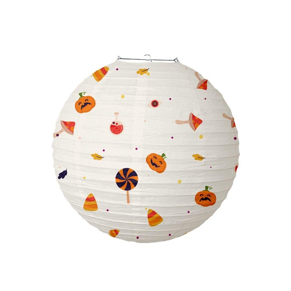 Паук Летучая мышь Скелет Тыква Бумажный шар Бумажный подвесной фонарь Хэллоуин Бумажные фонарики Хэллоуин