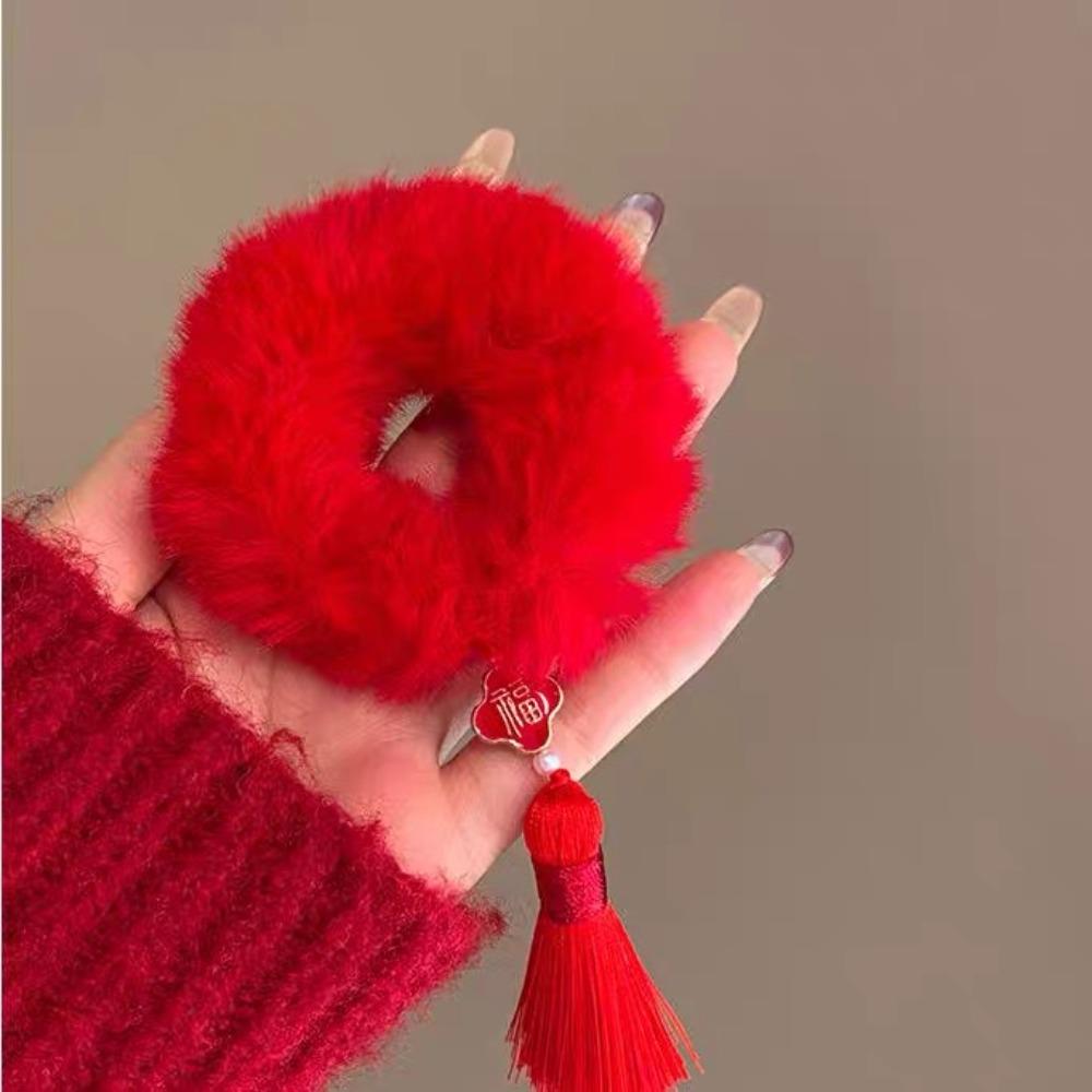 2pcs Elastic Chinese Children Hair Band Ancient Style Elastic Hair Bands  Hanfu