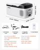 Car Refrigerator, DC 12/24V AC100-240V Compressor Electric Cooler, -20°C to 20°C Car Fridge with APP Control, 15L Cars Freezer for RVs, Campsites,