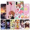 Чехол для телефона Card Captor Sakura Anime, чехол для Apple iPhone 11 12 13 14 Pro 7 XR X XS Max 6 6S 8 Plus + Mini 5 SE, мягкий принт