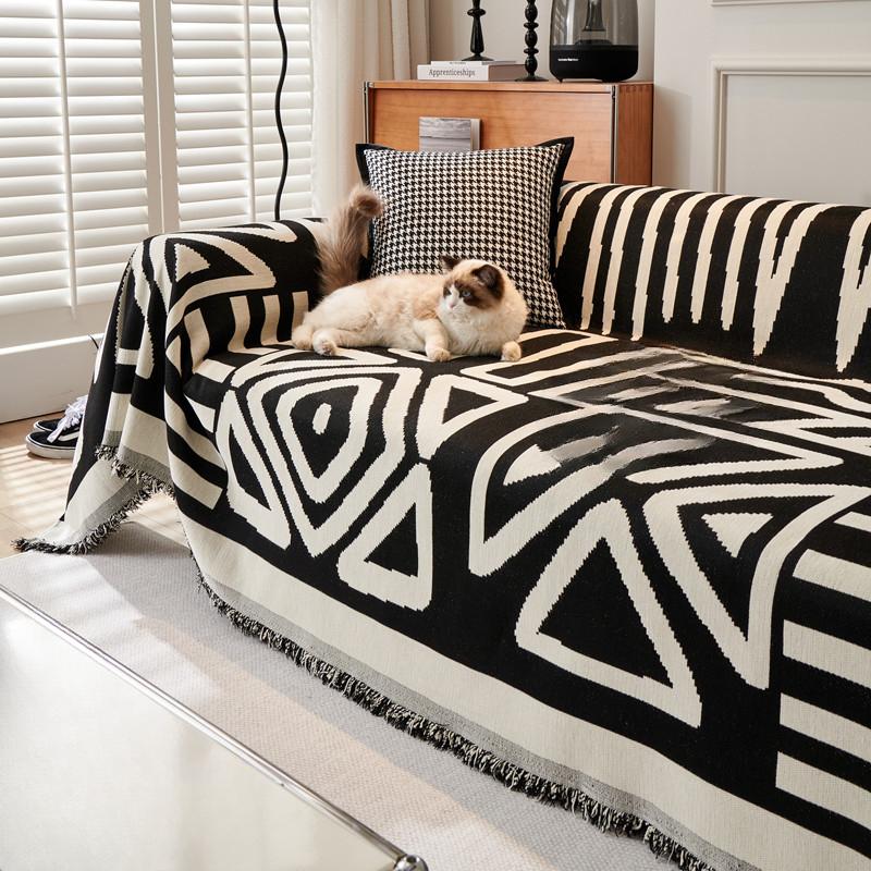 Chenille Sofa Cover Cloth Towel Sofa Blanket Cover Towel All-Inclusive Universal Sofa Cover Dustproof Four Seasons Universal Sofa Cushion