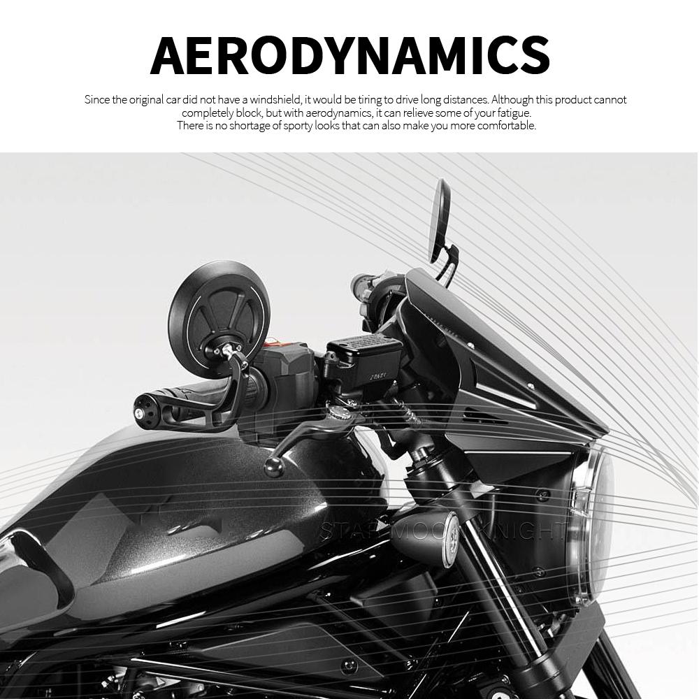 Для HONDA CMX1100 REBEL 2022-аксессуары для мотоциклов, лобовое стекло, алюминиевый дефлектор ветрового стекла CMX 1100