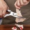Stainless Steel  Kitchen Scissors Multi-function Chicken Bone Seafood Cooking Scissors Duck Fish Cutter Shears