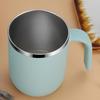 Кружка из нержавеющей стали Простая кофейная чашка Изолированная Большая вместимость Контейнер для молока Тепло Экологически чистый