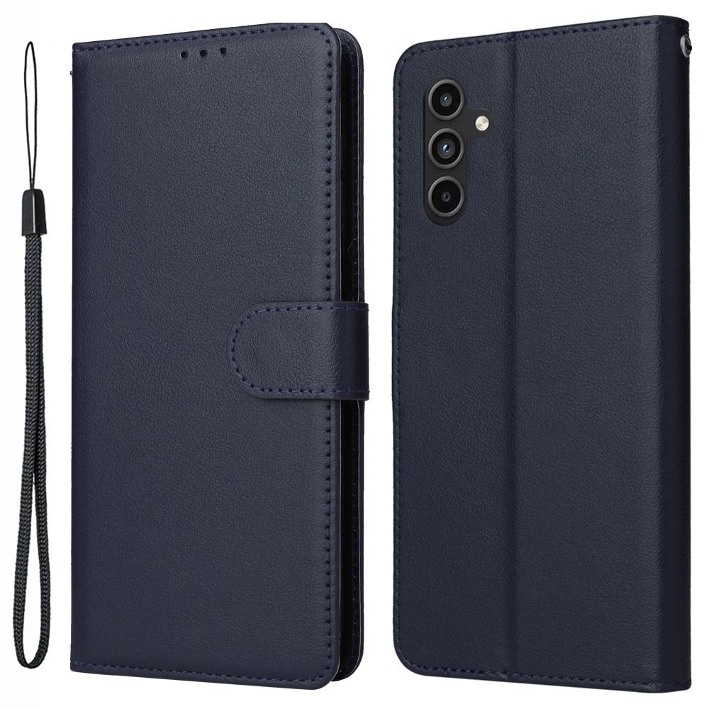 Чехол для Samsung Galaxy A15 4G из ПУ кожи с подставкой, защитный чехол для телефона с 3 слотами для карт