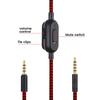 Braided 200cm Replacement Extension Cord Wire for GPRO X G233 G433 Headphone Cable with Inline Mute and Volume Control
