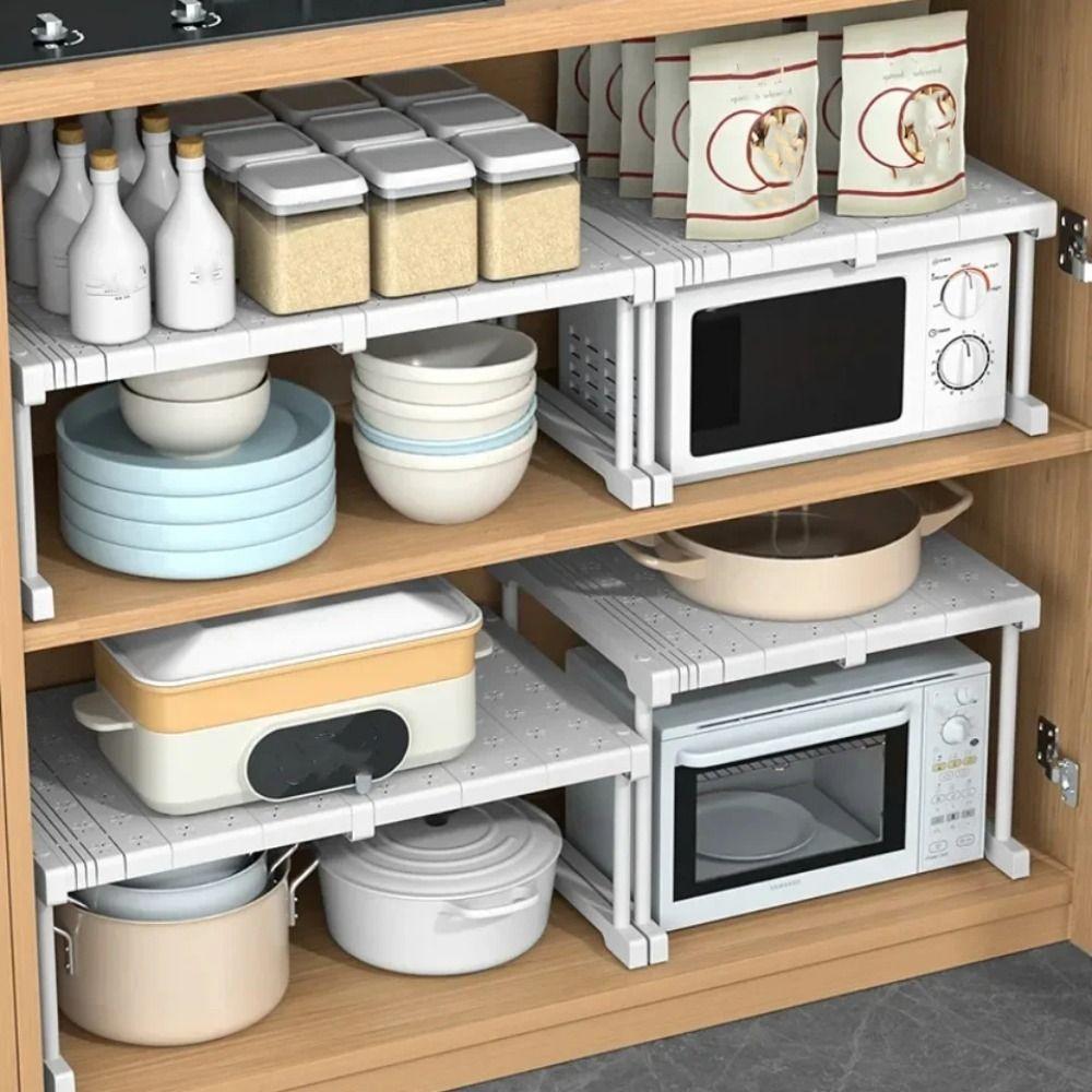 Expandable Telescopic Shelves Adjustable Wardrobe Divider Multifunctional Cabinet Divider Wardrobe