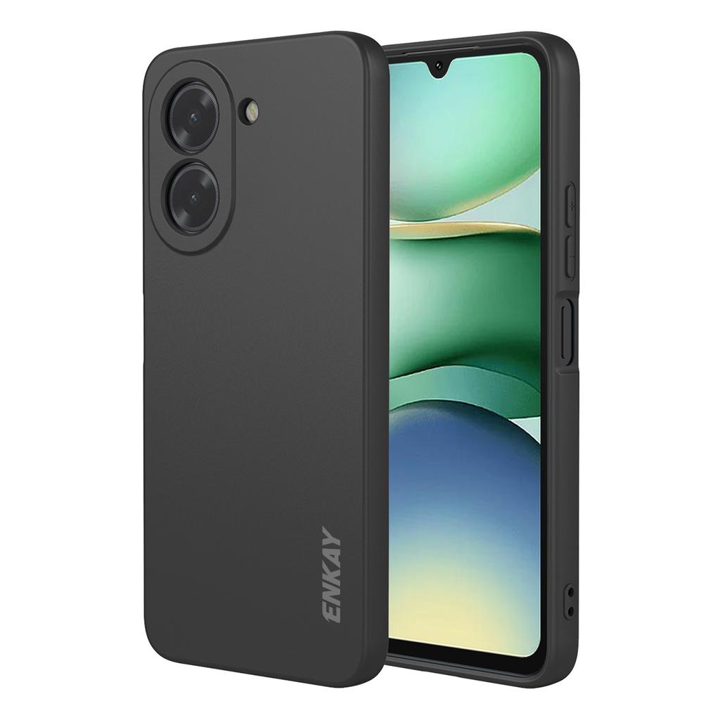Для Xiaomi Redmi A5 NFC (США) (173,45 мм) Силиконовый чехол ENKAY HAT PRINCE с прямыми краями, задняя крышка для мобильного телефона