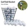 Metal Wire Golf Ball Basket Balls Container Golfing Balls Storage Practice Ball